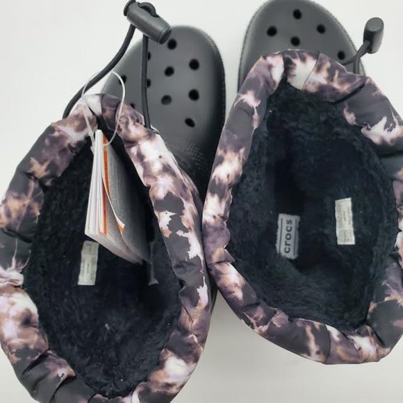 Crocs Classic Lined Neo Puff Shorty Tie Dye Boots- NWT - Picture 5 of 8